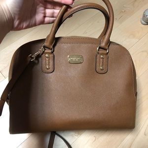 NWT Michael Kors Large Saffiano Leather Satchel.